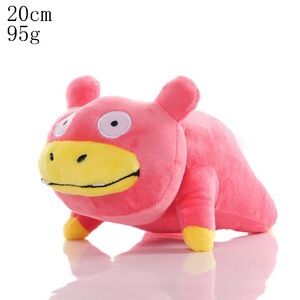 Pink and Yellow Stuffed Animal Toy
